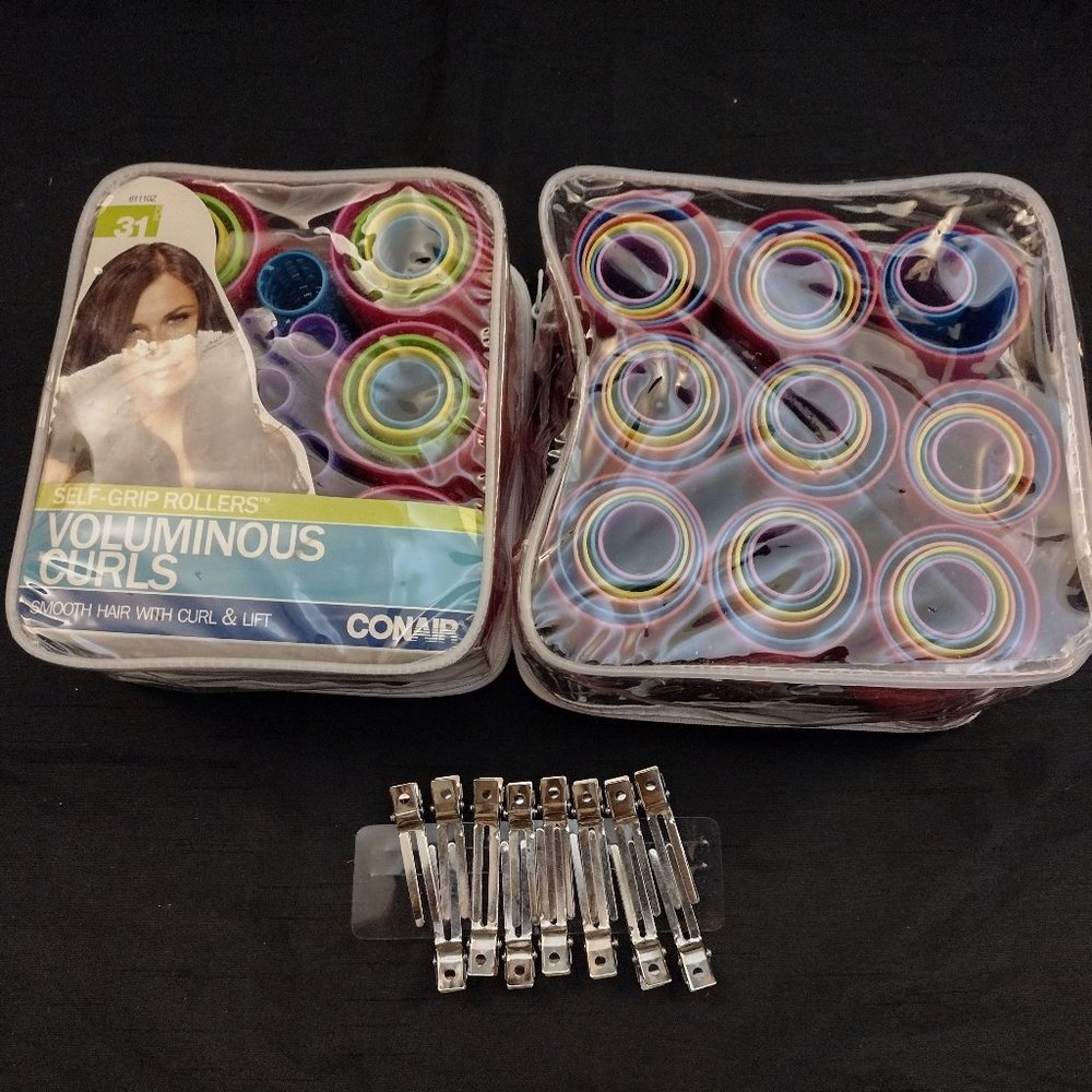 CONAIR Curling Rollers. 76 Pieces NEW